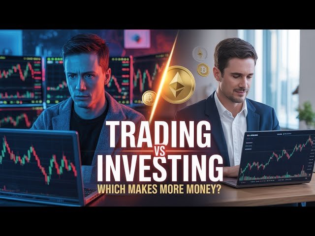 Crypto Trading vs Crypto Investing – What’s Better in 2026?